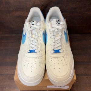 Nike Air Force 1 Low '07 LV8 82 Double Swoosh Medium Blue Size 12 (Pre-Owned) - Image 3