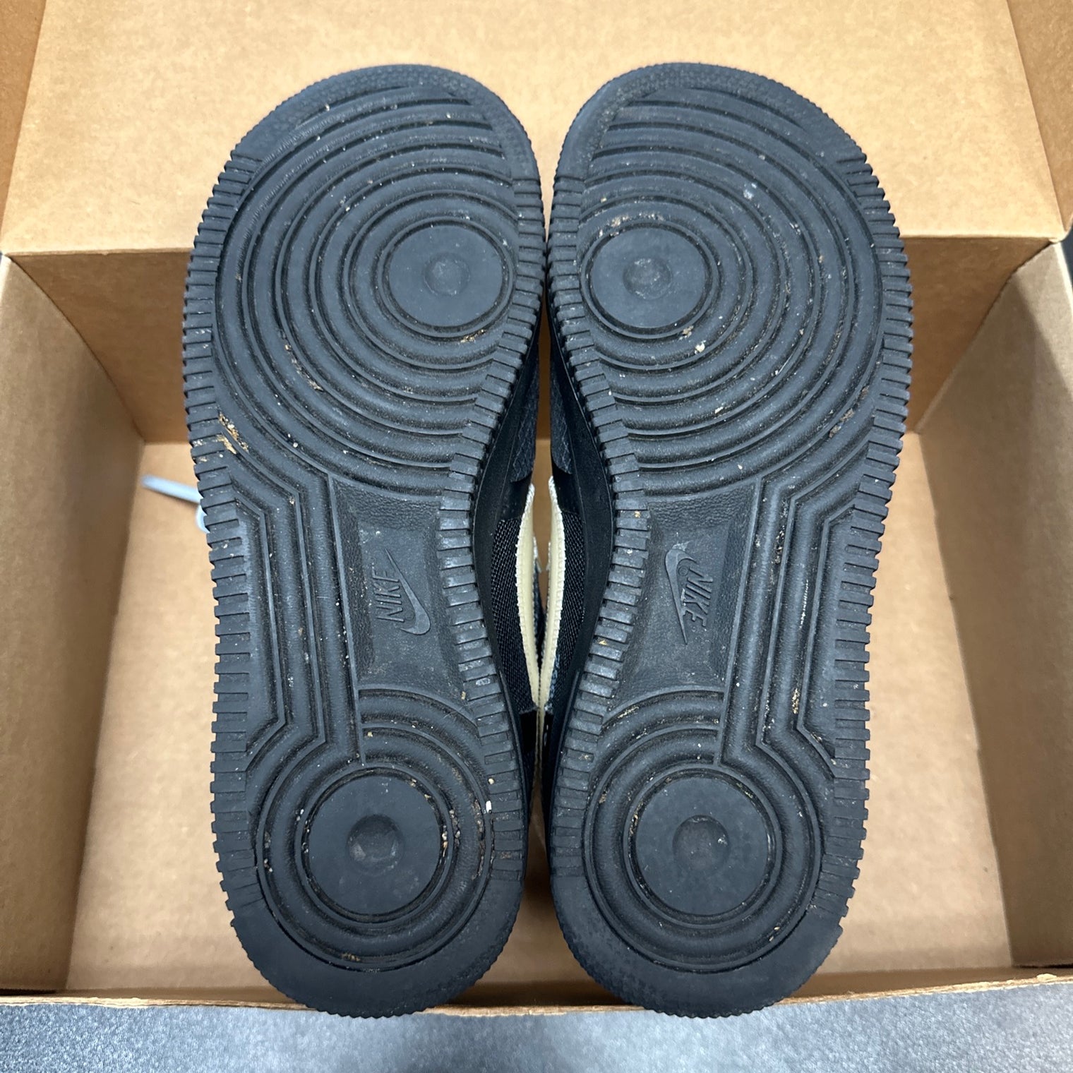 Nike Off-White Air Force 1 Black (USED; No Box)