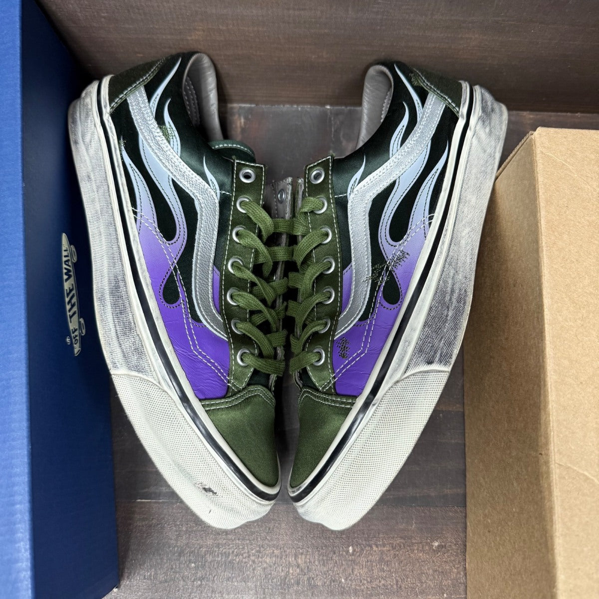 Vans LX Old Skool Archive Flame Green - Image 4