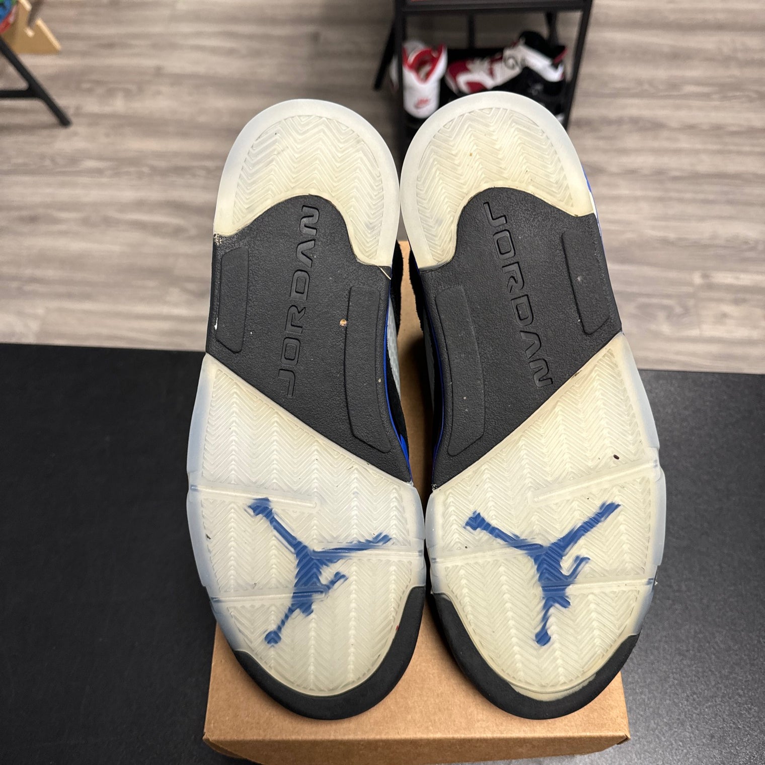 Racer Blue Jordan 5 (USED, No Box)
