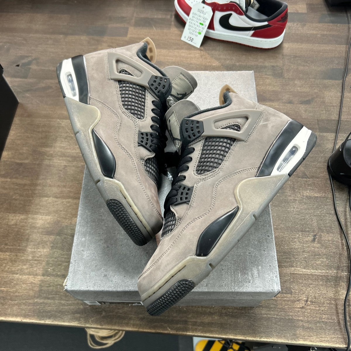 Jordan 4 Retro Cave Stone - Image 1