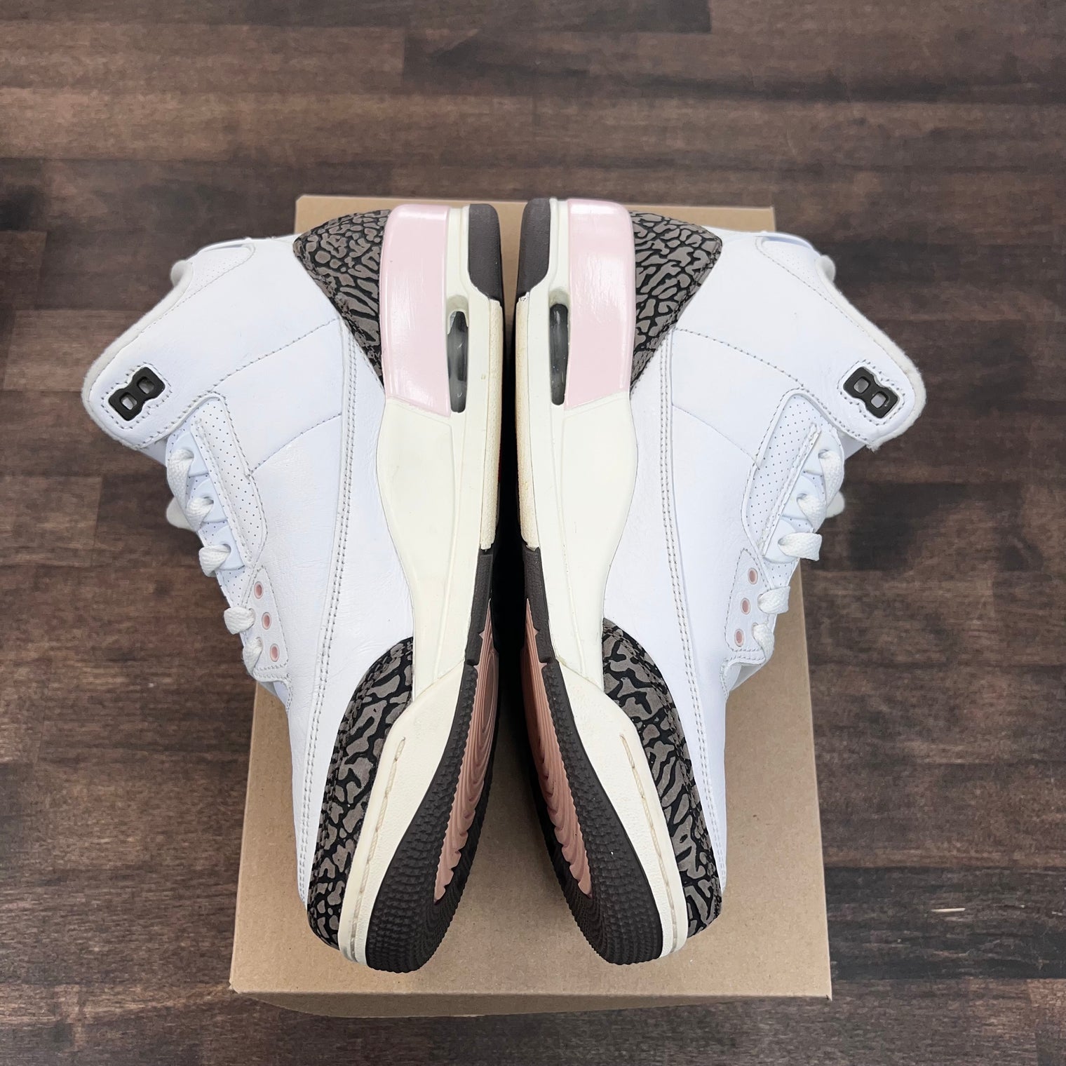 (W) Neapolitan Jordan 3 (USED,No Box)