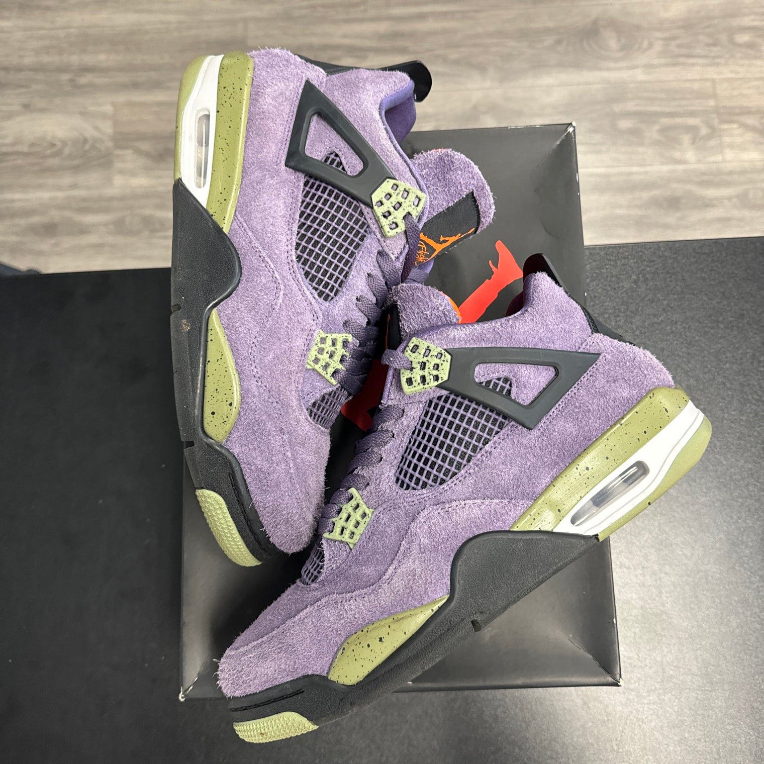 (W) Purple Canyon Jordan 4 (USED)