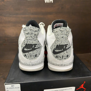 Jordan 4 Retro White Cement (2016) Size 8.5 (Pre-Owned)