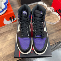 Court Purple Jordan 1 High Retro (USED)