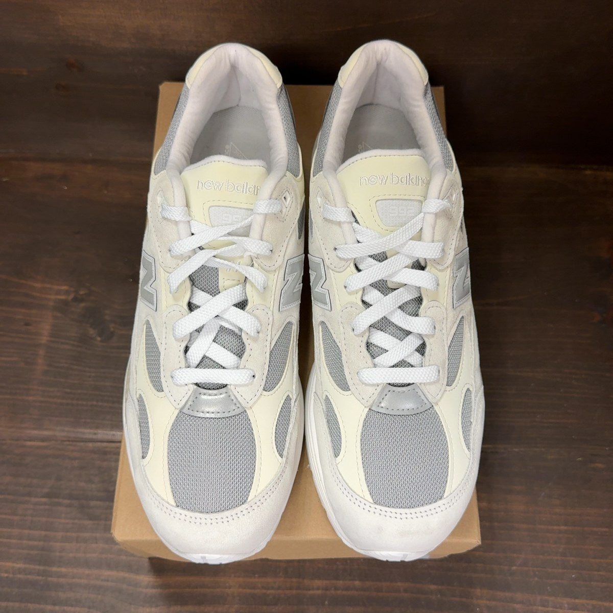 New Balance 992 MiUSA White Reflection Size 12 (Pre-Owned) - Image 3
