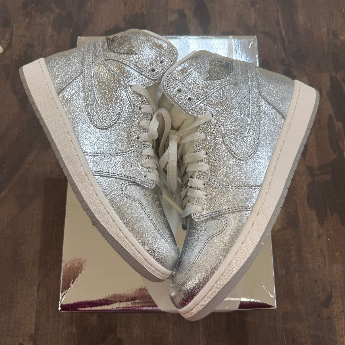 Jordan 1 Retro High OG Chrome (Women's) - Image 1