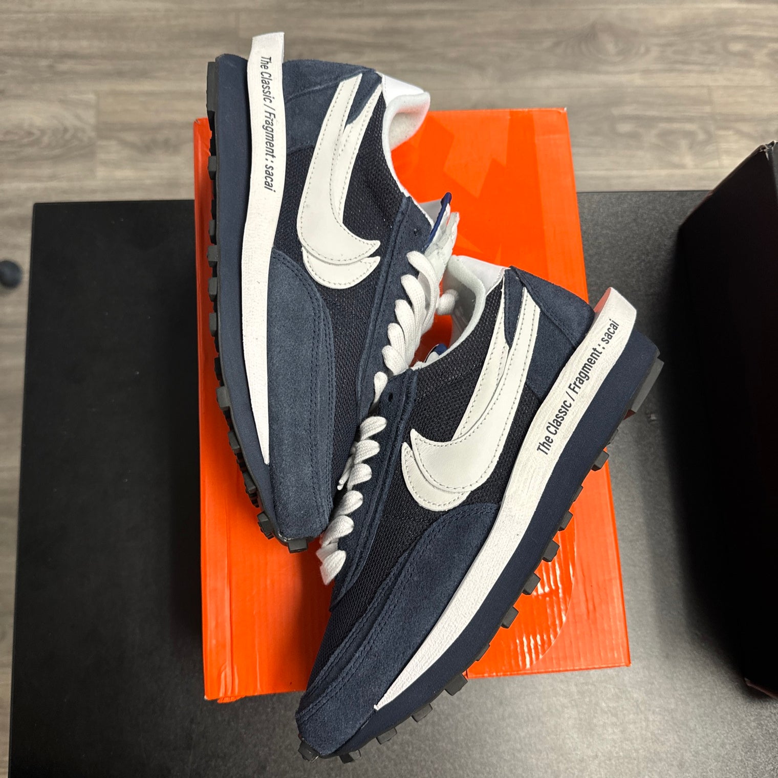 Sacai Fragment LD Waffle Navy (Like New)