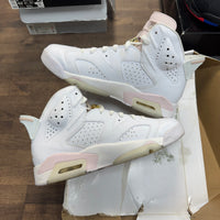Gold Hoops Jordan 6 Retro (W) (USED, No Box)