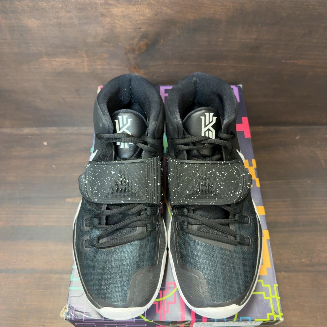 Nike Kyrie 6 Jet Black White - Image 3