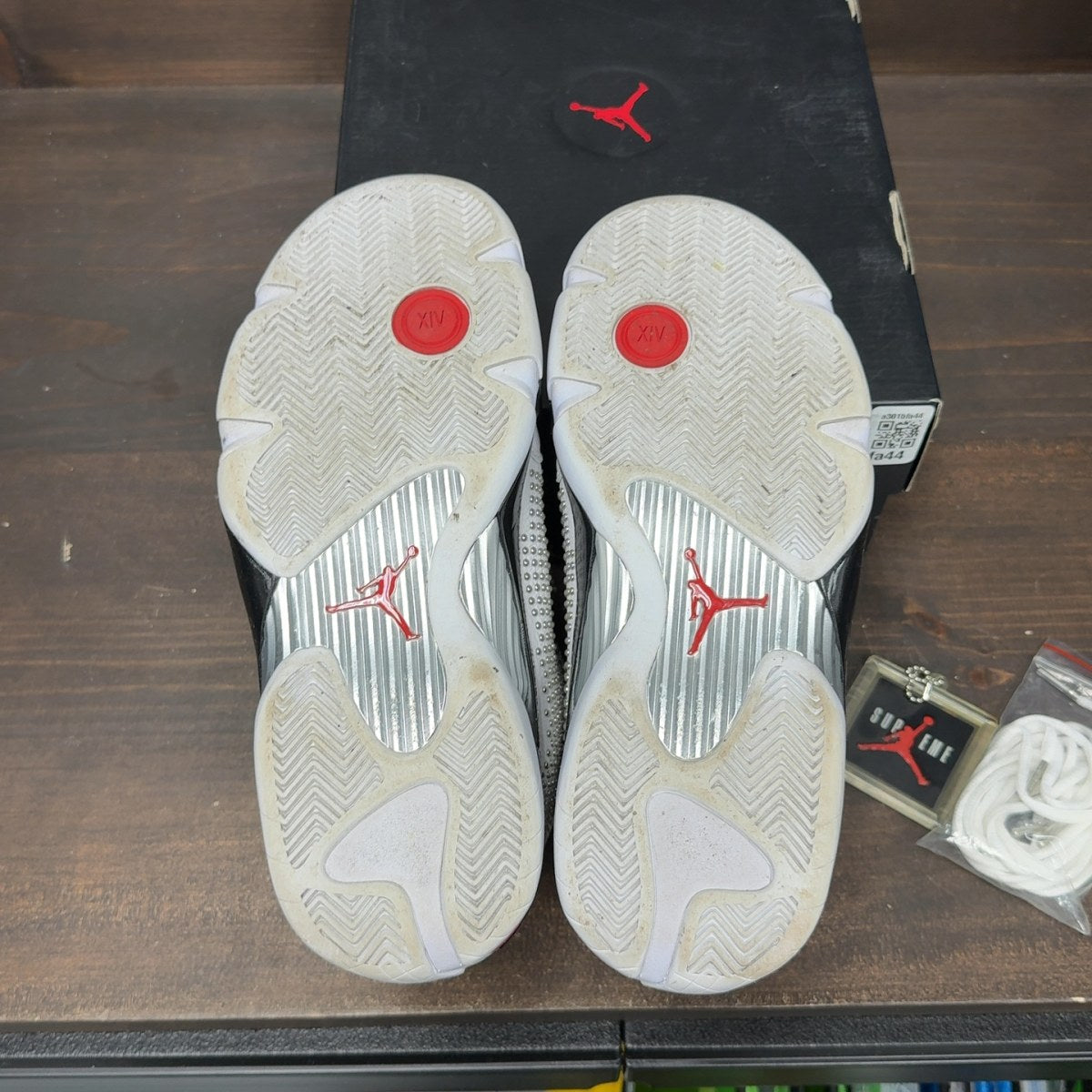 Jordan 14 Retro Supreme White - Image 9
