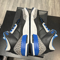 Sport Blue Jordan 3 (USED)