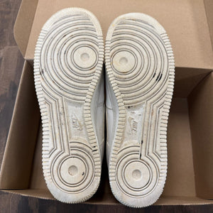 Nike Air Force 1 Low '07 LV8 Double Swoosh White Metallic Gold Size 10.5 (Pre-Owned) - Image 5