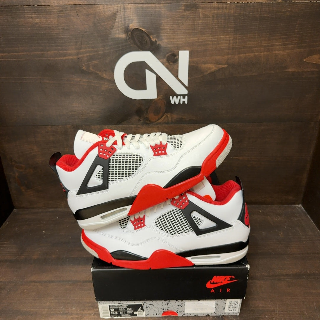 Jordan 4 Retro Fire Red (2020) Size 12