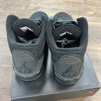 Black Cat Jordan 3 2024 (GS) (USED)