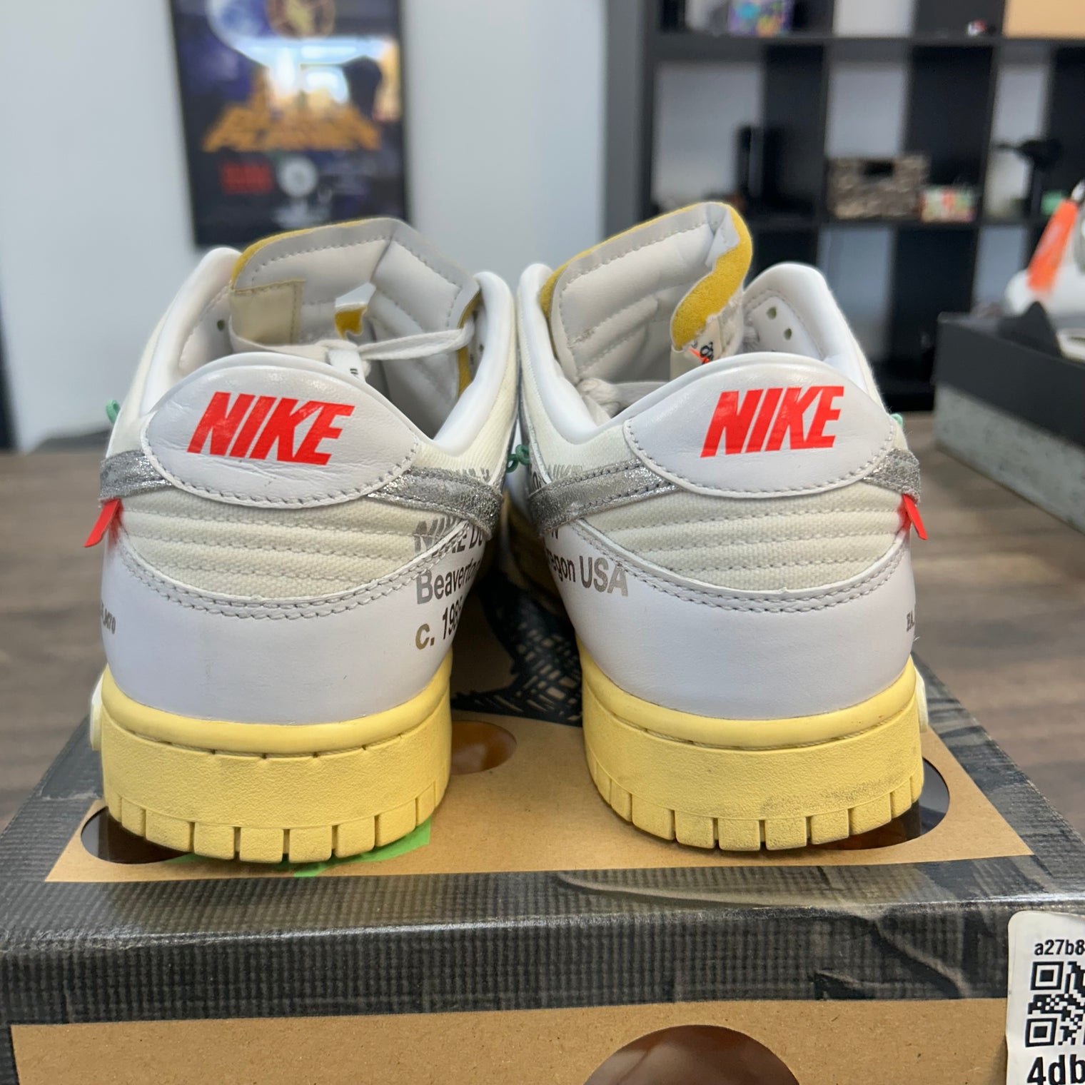 Lot 01 of 50 Off-White Dunk Low (USED)
