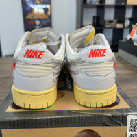 Lot 01 of 50 Off-White Dunk Low (USED)