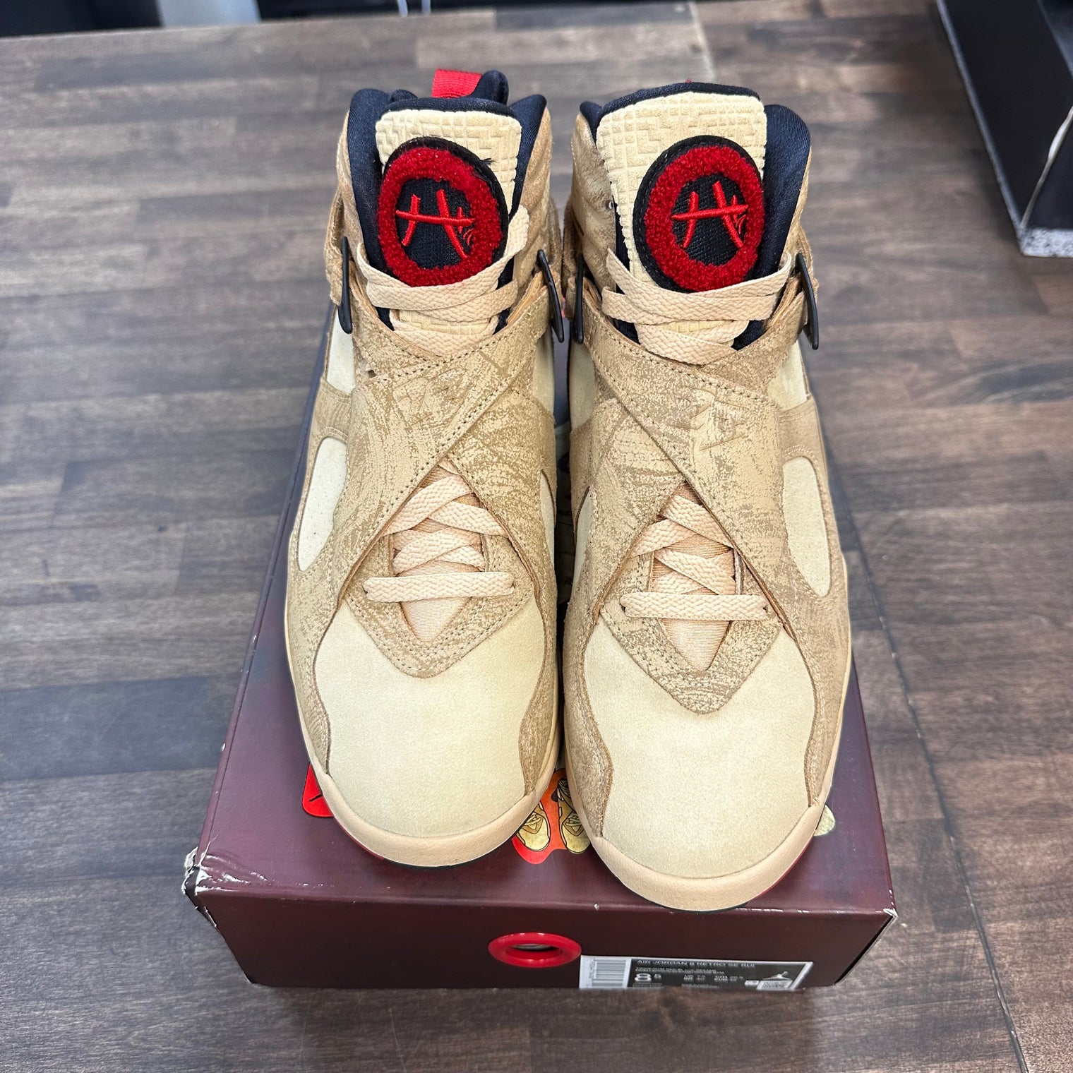 Rui Hachimura Black Samurai Jordan 8 Retro SE (USED)