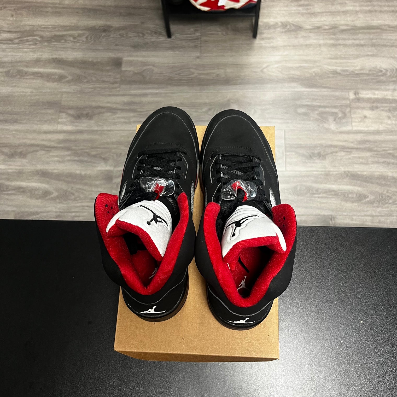 Jordan 5 Retro Supreme Black (USED,no box)