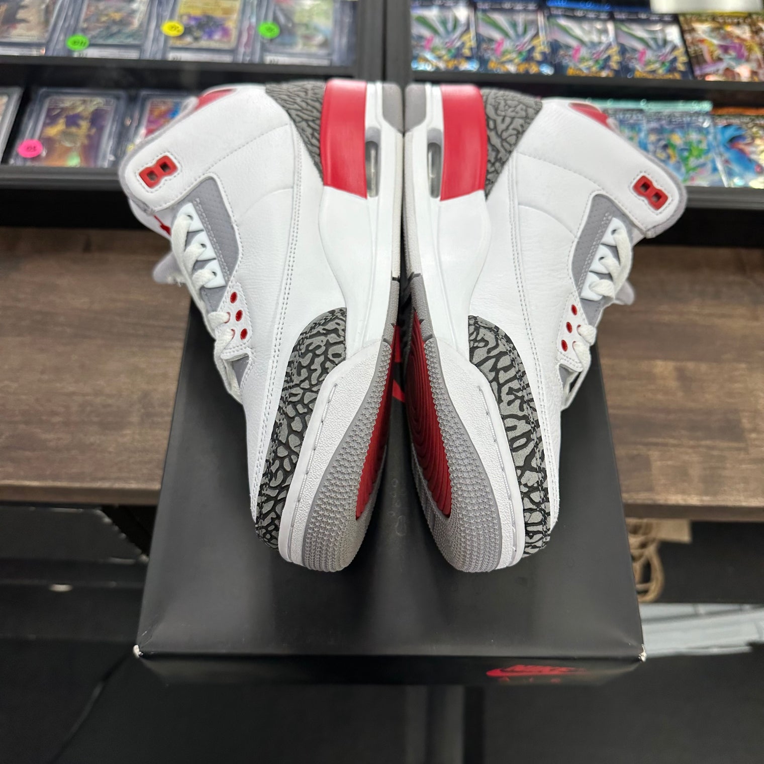 Fire Red Jordan 3 (Lightly Worn)