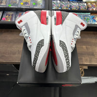 Fire Red Jordan 3 (Lightly Worn)