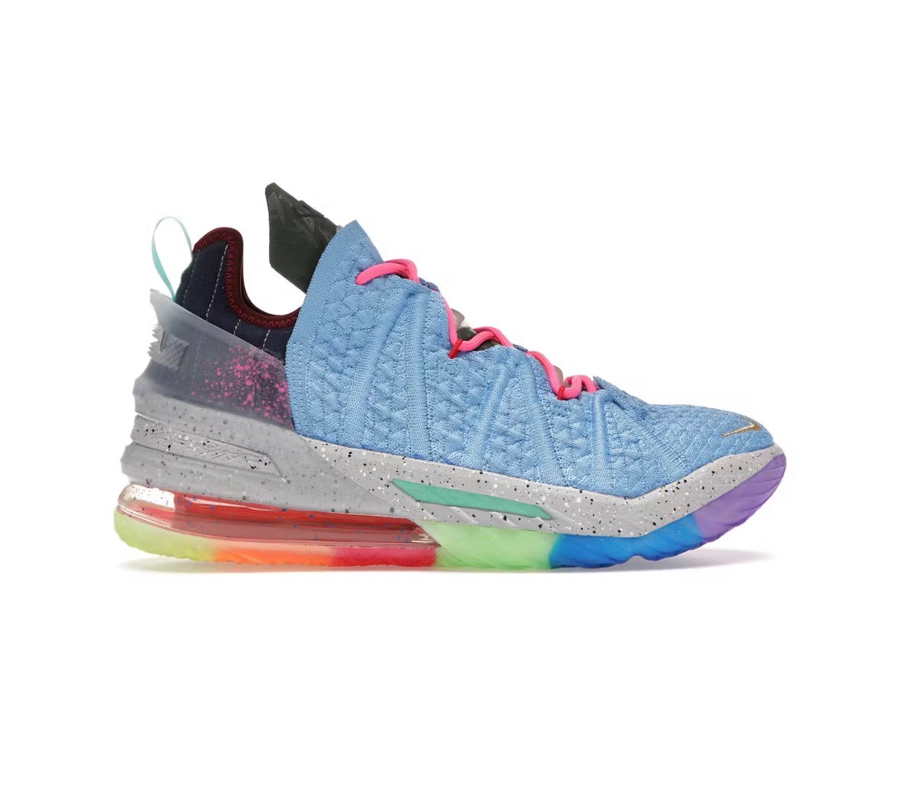 Best of 1-9 Light Blue Nike LeBron 18