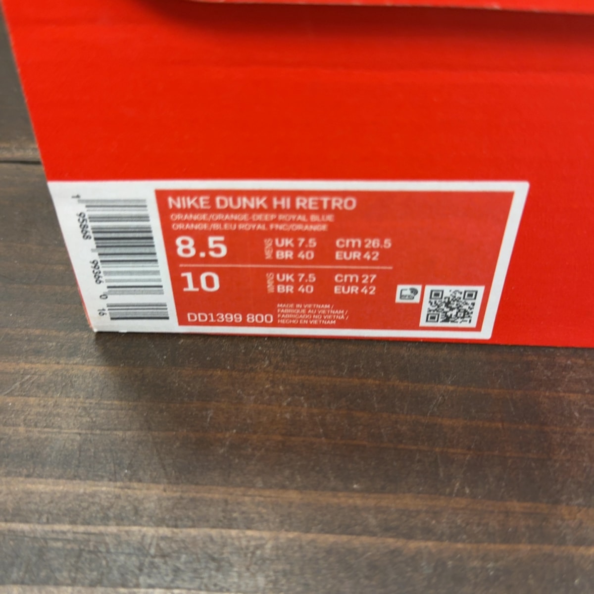 Nike Dunk High Knicks - Image 9