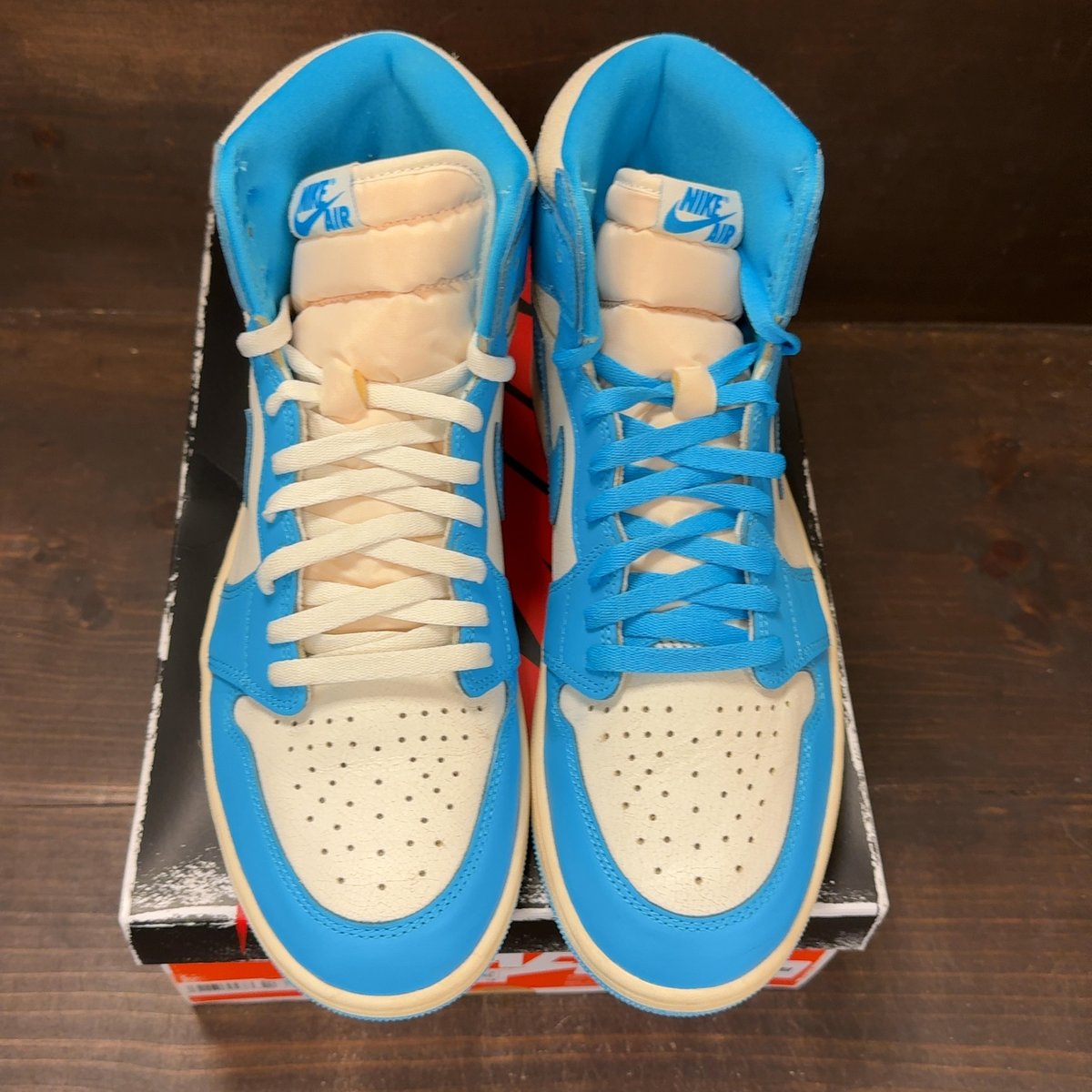 Jordan 1 Retro High OG UNC Reimagined Size 12 (Pre-Owned) - tag