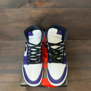 Jordan 1 Retro High Court Purple White (GS) - Image 3
