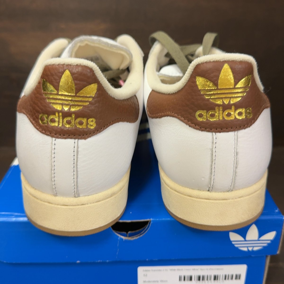Adidas Superstar 2 SE "White Black Cream White" Size 12 (Pre-Owned) - aux