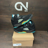 Jordan 5 Retro Aqua (GS) Size 6.5Y (Pre-Owned) - front