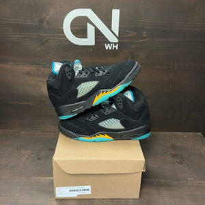 Jordan 5 Retro Aqua (GS) Size 6.5Y (Pre-Owned) - front
