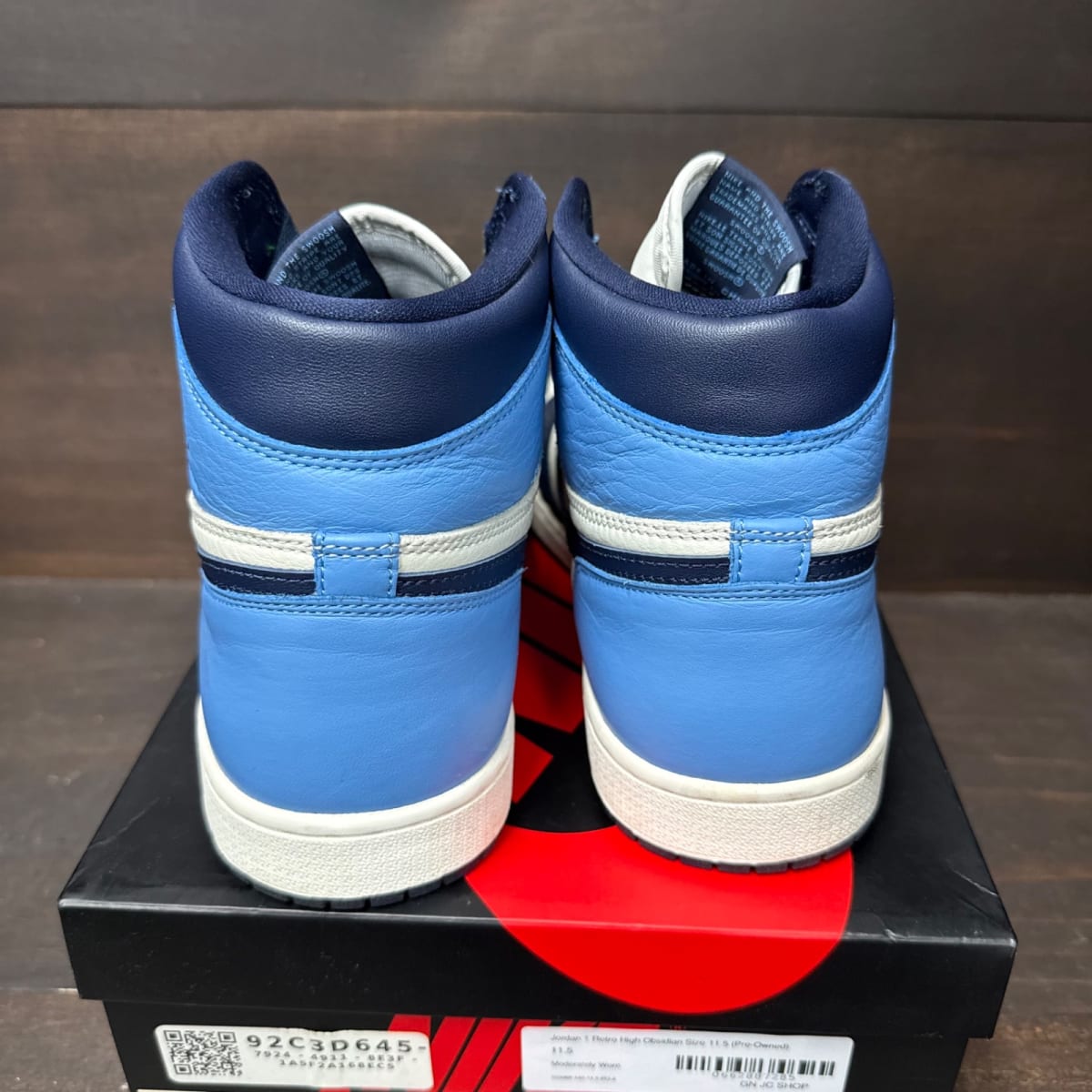 Jordan 1 Retro High Obsidian Size 11.5 (Pre-Owned) - sole