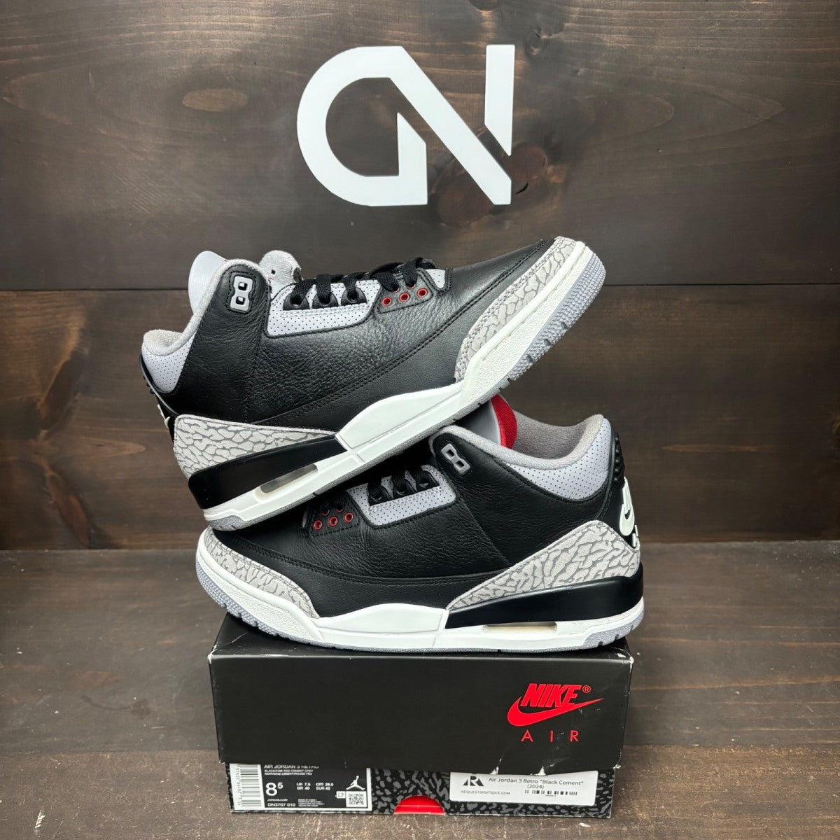 Jordan 3 Retro OG Black Cement (2024) - Image 1