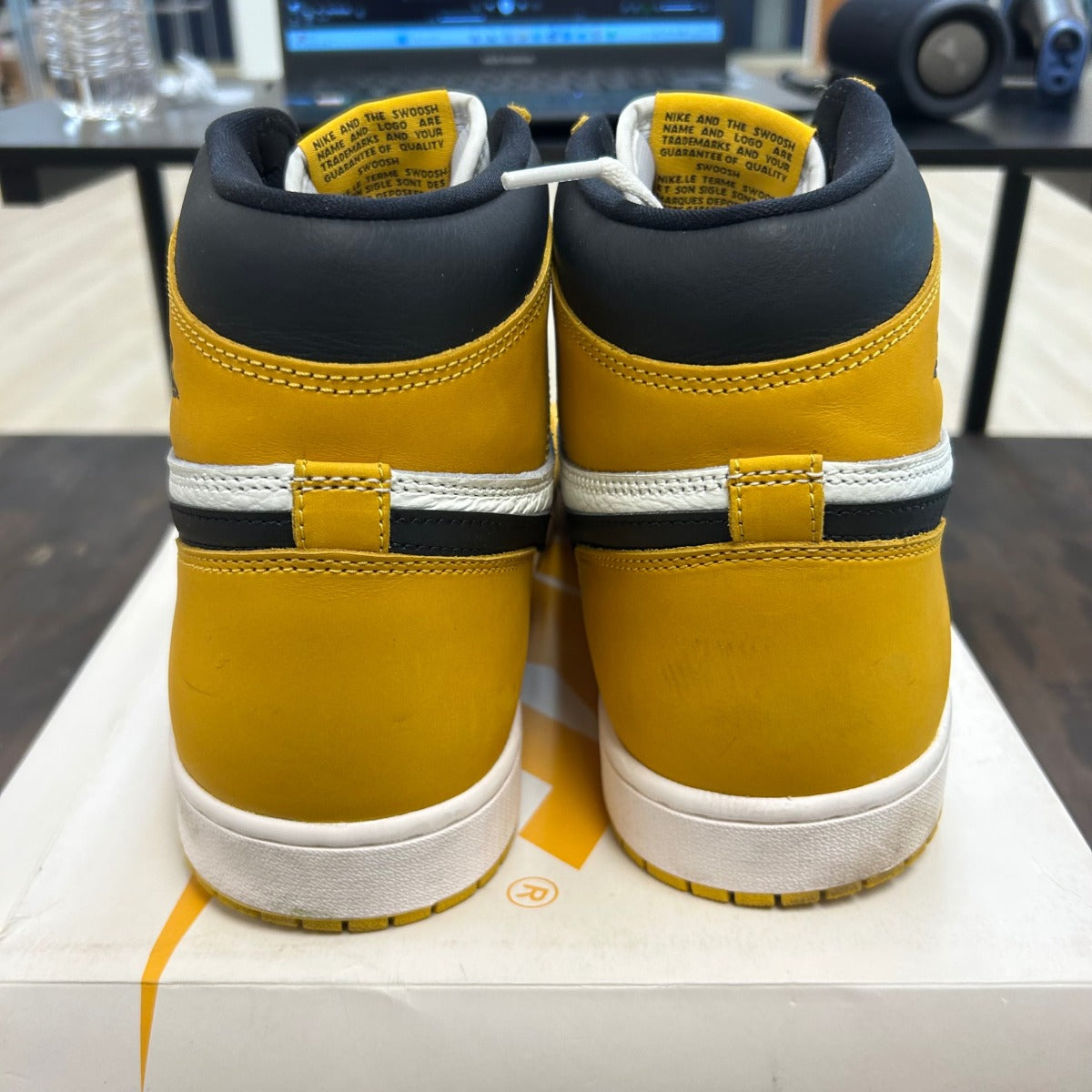 Jordan 1 Retro High OG Yellow Ochre - Image 4
