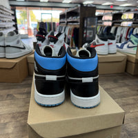 University Black Blue Jordan 1 Mid (W) (USED, No Box)