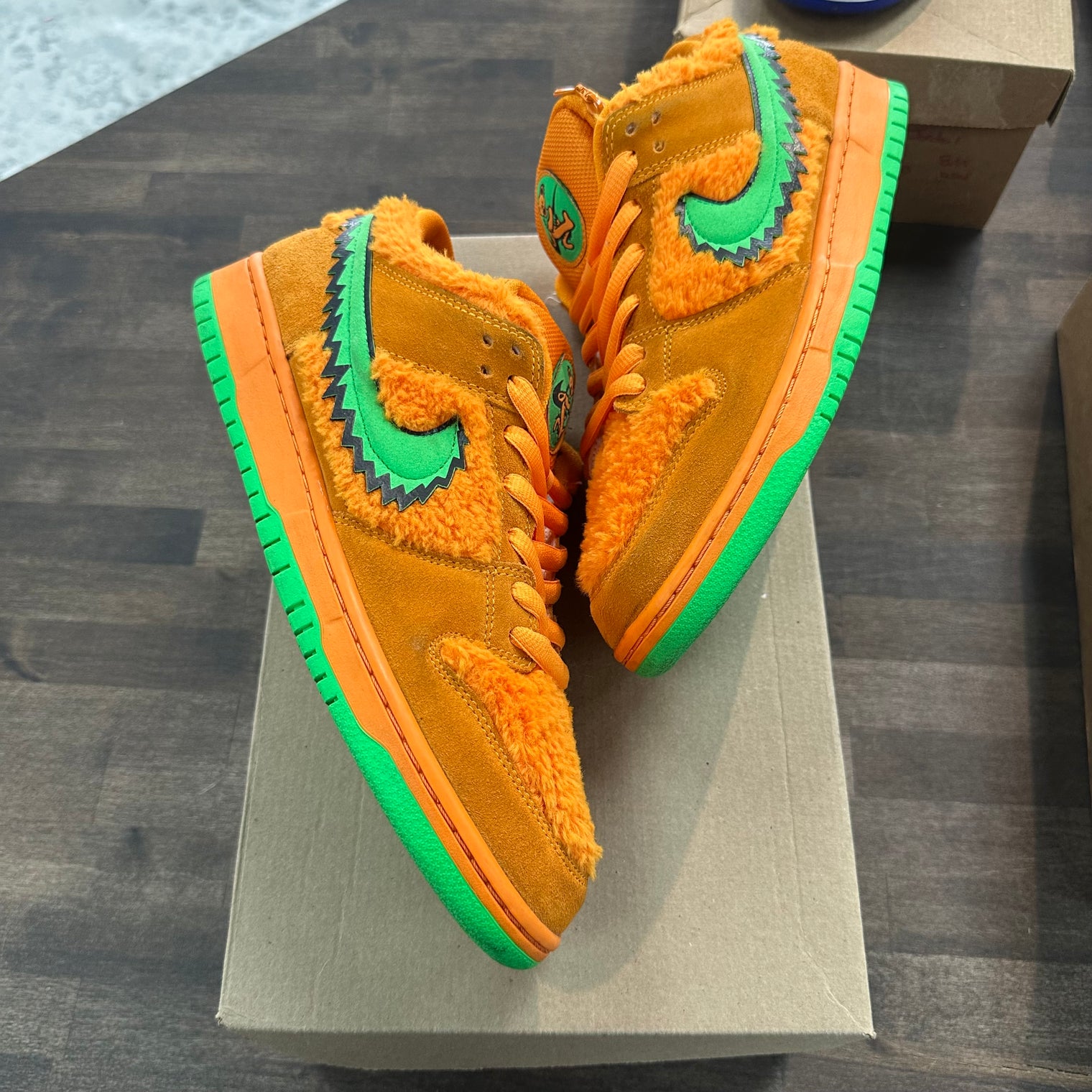 Grateful Dead Bears Orange SB Dunk Low (USED, No Box)