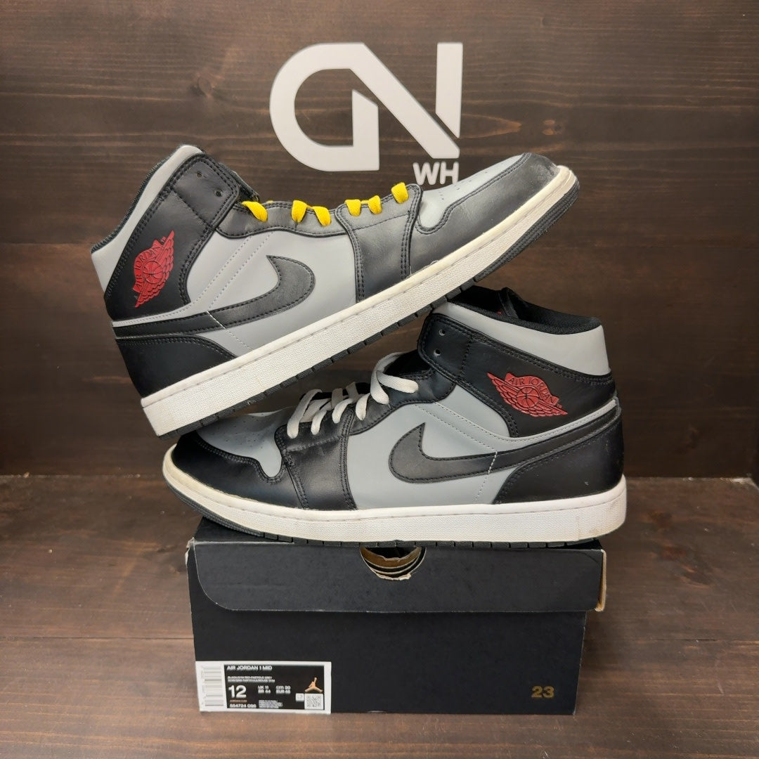 Jordan 1 Mid Shadow Red Size 12 (Pre-Owned) - Image 1