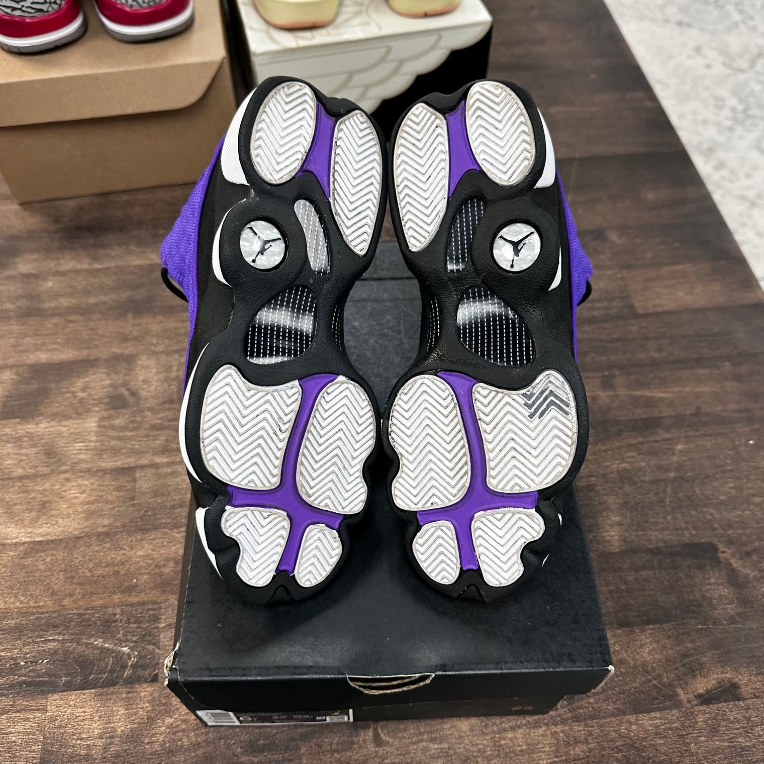 (GS) Purple Venom Jordan 13 (USED)