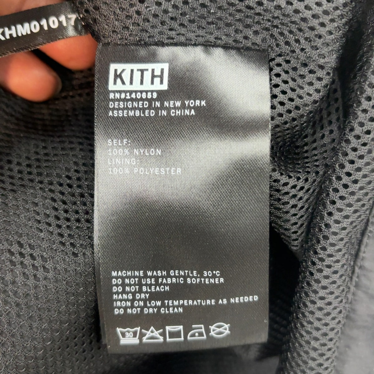 Kith Nylon Black Track Suite Size XL (Pre-Owned) - Image 5