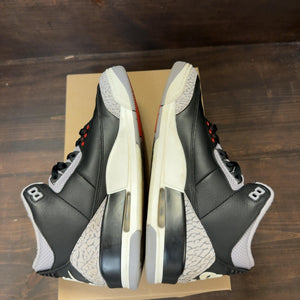 Jordan 3 Retro OG Black Cement (2024) Size 9 (Pre-Owned) - Image 6