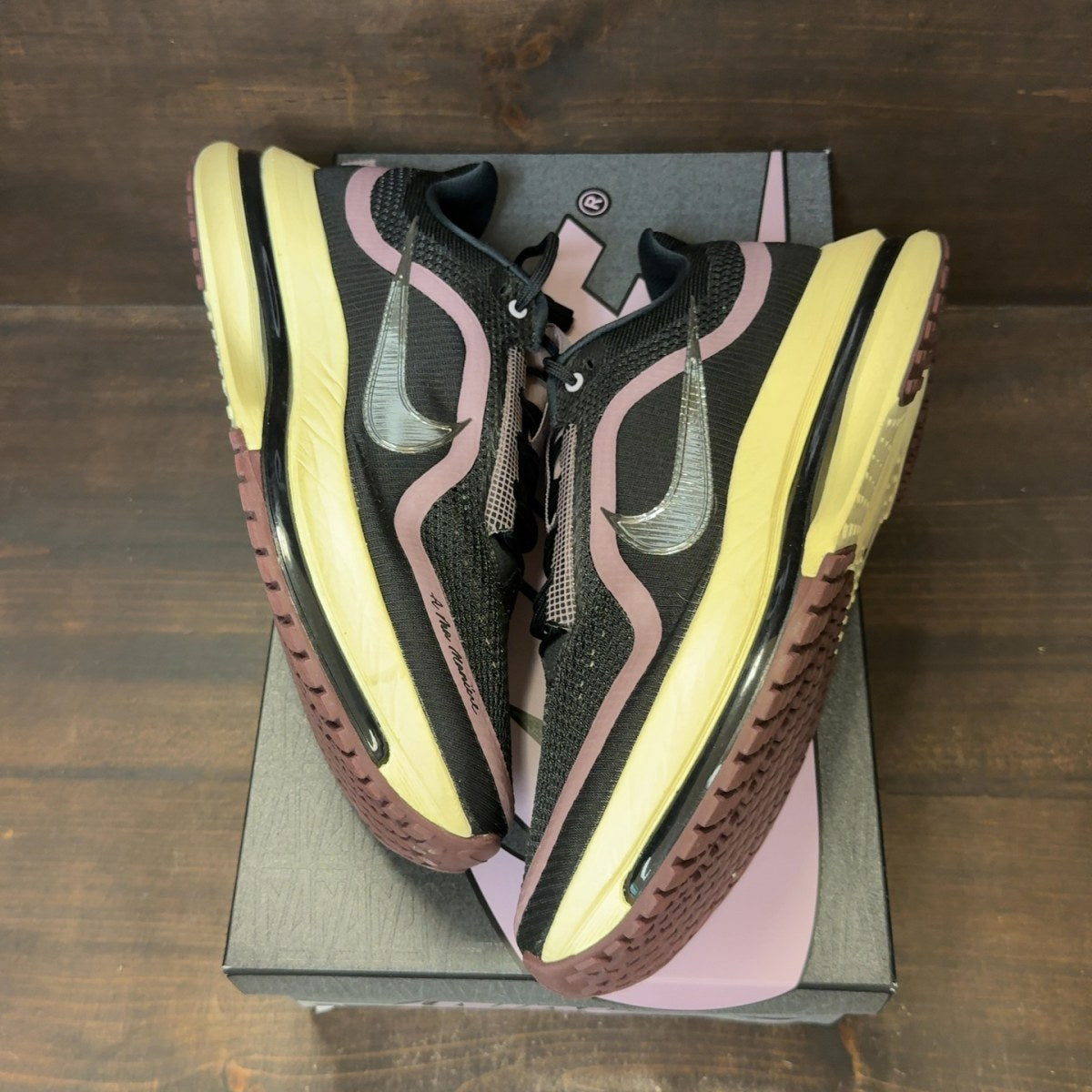 Nike Air Zoom Pegasus Premium SP A Ma Maniére Black Burgundy Crush - Image 2