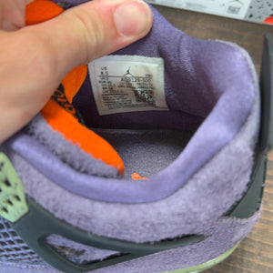 Jordan 4 Retro Canyon Purple (Women's) - Image 7