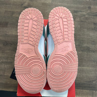 Snakeskin Washed Teal Bleached Coral Nike Dunk Low (USED)