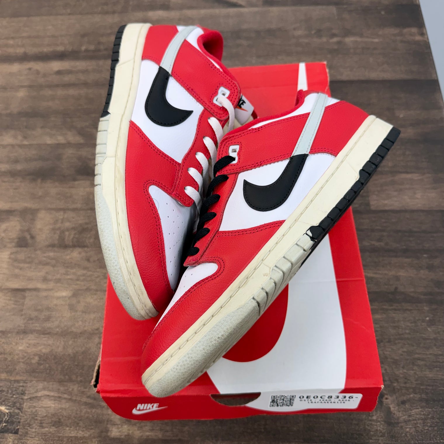 Chicago Split Nike Dunk Low (USED)