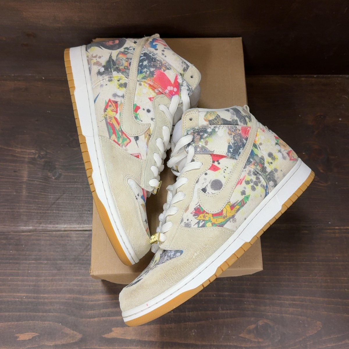 Nike SB Dunk High Supreme Rammellzee Size 11 (Pre-Owned) - back