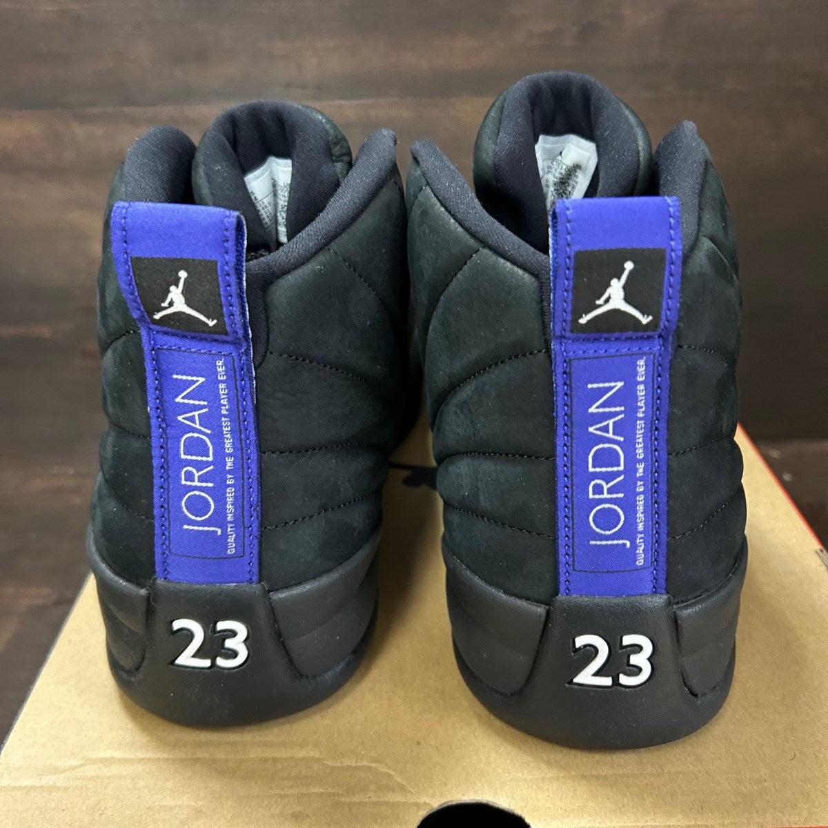 Jordan 12 Retro Black Dark Concord - Image 5
