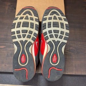 Nike Air Max 97 Dark Grey Gym Red Size 11 (Pre-Owned) - Image 8