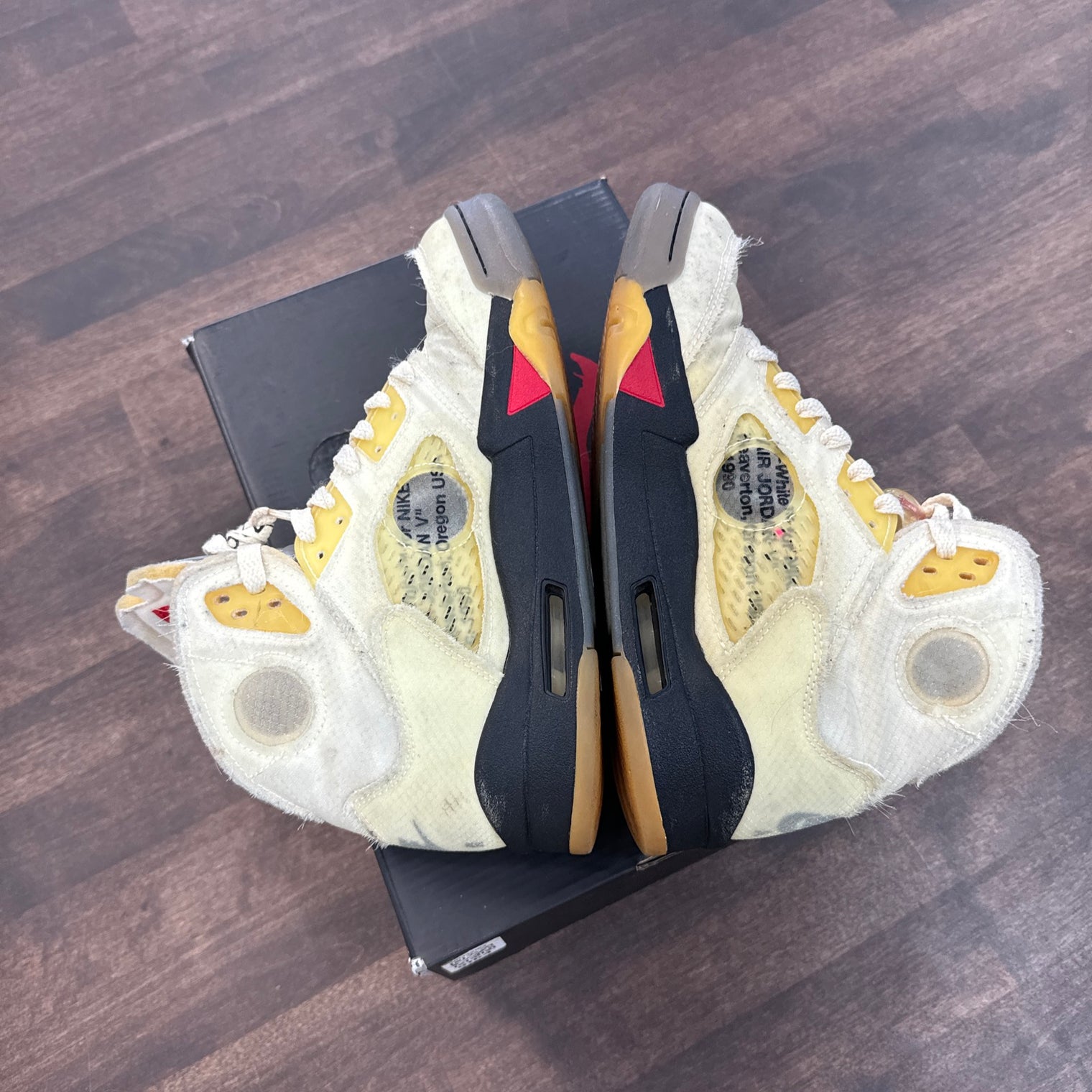Sail Off-White Jordan 5 (USED)