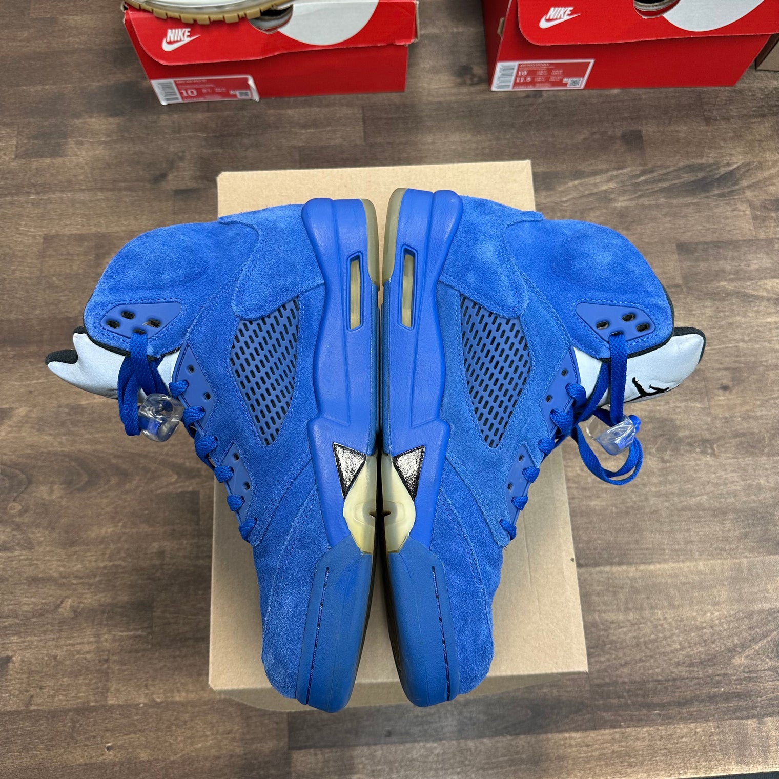 Blue Suede Jordan 5 Retro (USED, No Box)